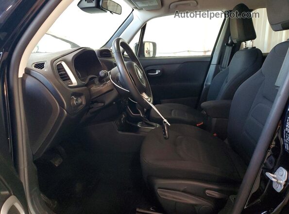 ZACNJBBB2LPL29338 2020 JEEP RENEGADE Черный Вид салона спереди