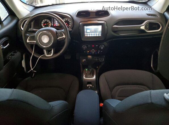 ZACNJBBB2LPL29338 2020 JEEP RENEGADE Черный Вид панели приборов