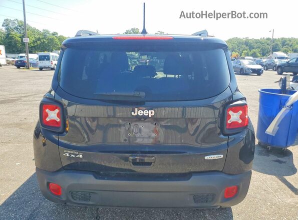 ZACNJBBB5KPJ76369 2019 JEEP RENEGADE Черный Вид сзади