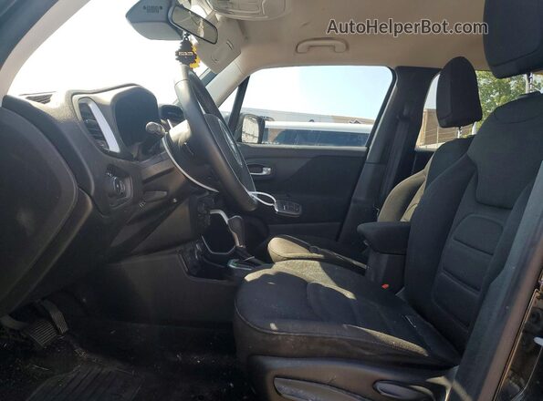 ZACNJBBB5KPJ76369 2019 JEEP RENEGADE Черный Вид салона спереди