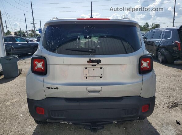 ZACNJBBB5KPK60577 2019 JEEP RENEGADE Silver Հետևի տեսք