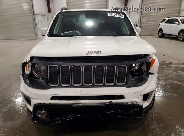 ZACNJBBB5KPK71899 2019 JEEP RENEGADE White Widok z przodu