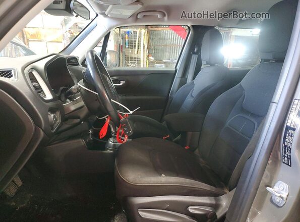 ZACNJBBB5LPL93681 2020 JEEP RENEGADE Gray წინა სალონის ხედი