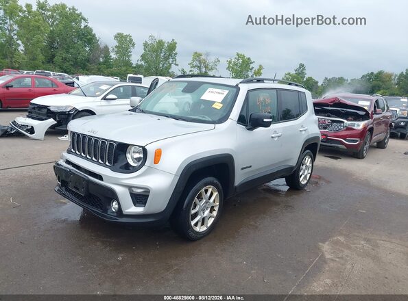 ZACNJBBB6LPL29679 2020 JEEP RENEGADE Silver Передня ліва чверть