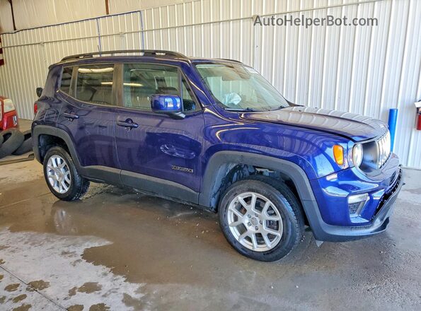 ZACNJBBB6LPL74864 2020 JEEP RENEGADE Blue Передня права чверть