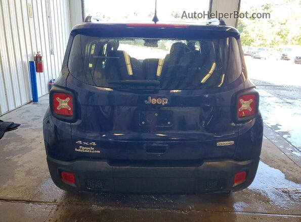ZACNJBBB6LPL74864 2020 JEEP RENEGADE Blue Вид ззаду