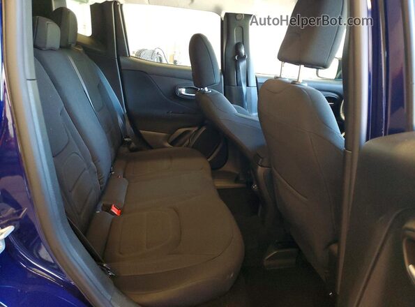 ZACNJBBB6LPL74864 2020 JEEP RENEGADE Blue Вид задньої частини салону