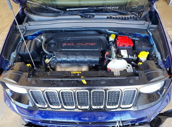 ZACNJBBB6LPL74864 2020 JEEP RENEGADE Blue Вид підкапотного простору