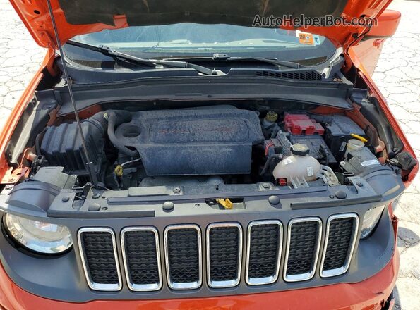 ZACNJBBB7KPJ77197 2019 JEEP RENEGADE Orange Vista interior trasera