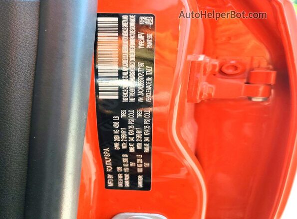 ZACNJBBB7KPJ77197 2019 JEEP RENEGADE Orange Vista del compartimento del motor