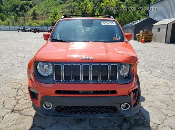 ZACNJBBB7KPJ77197 2019 JEEP RENEGADE Orange Vista frontal