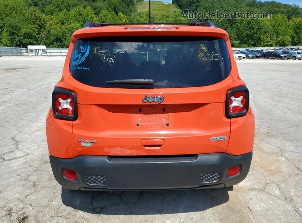 ZACNJBBB7KPJ77197 2019 JEEP RENEGADE Orange Vista trasera
