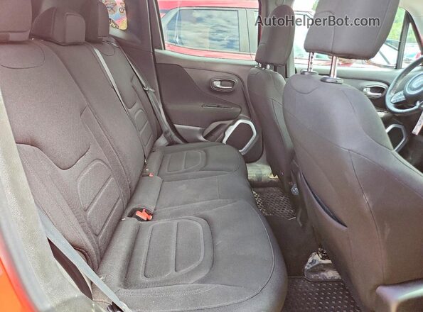 ZACNJBBB7KPJ77197 2019 JEEP RENEGADE Orange Vista de los asientos traseros