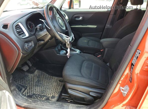 ZACNJBBB7KPJ77197 2019 JEEP RENEGADE Orange Vista interior delantera