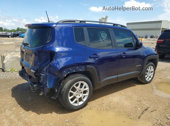 ZACNJBBB7KPJ97692 2019 JEEP RENEGADE Blue Задня права чверть