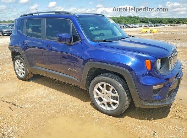 ZACNJBBB7KPJ97692 2019 JEEP RENEGADE Blue Передня права чверть
