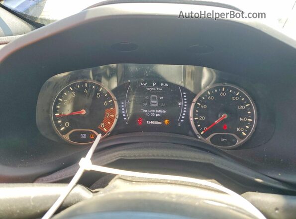 ZACNJBBB7KPJ97692 2019 JEEP RENEGADE Blue Вид щитка приладів