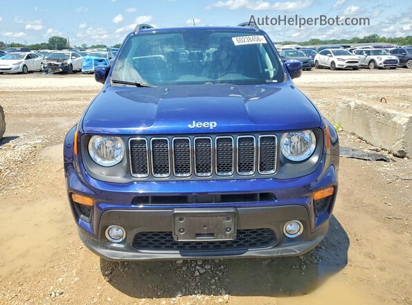 ZACNJBBB7KPJ97692 2019 JEEP RENEGADE Blue Вид спереду