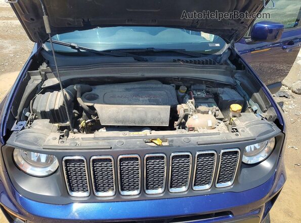 ZACNJBBB7KPJ97692 2019 JEEP RENEGADE Blue Вид підкапотного простору