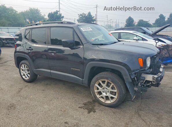 ZACNJBBB7LPL00739 2020 JEEP RENEGADE Black Przód prawy