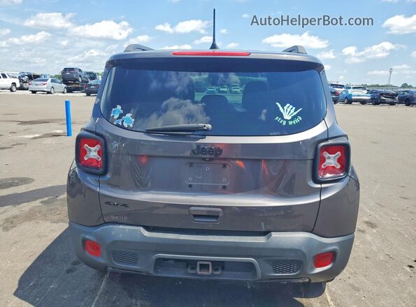 ZACNJBBB7LPL06329 2020 JEEP RENEGADE Серый Вид сзади