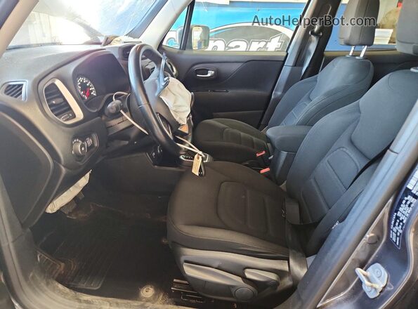 ZACNJBBB7LPL98526 2020 JEEP RENEGADE Серый Вид салона спереди