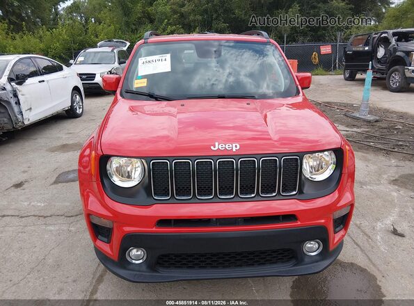 ZACNJBBB8LPL98731 2020 JEEP RENEGADE Красный Вид спереди