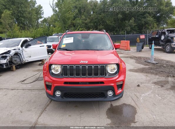ZACNJBBB8LPL98731 2020 JEEP RENEGADE Красный Вид щитка приборов