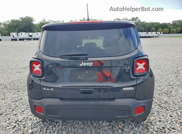 ZACNJBBB9KPJ84779 2019 JEEP RENEGADE Black უკანა ხედი