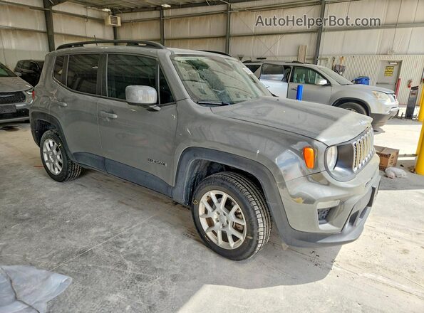 ZACNJBBBXKPK41796 2019 JEEP RENEGADE Gray Przód prawy