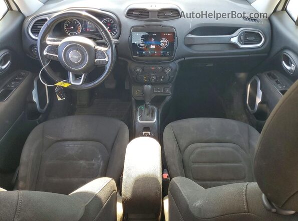 ZACNJBBBXLPL27451 2020 JEEP RENEGADE White Widok deski rozdzielczej