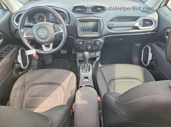 ZACNJBBBXLPL32682 2020 JEEP RENEGADE White Vista del salpicadero