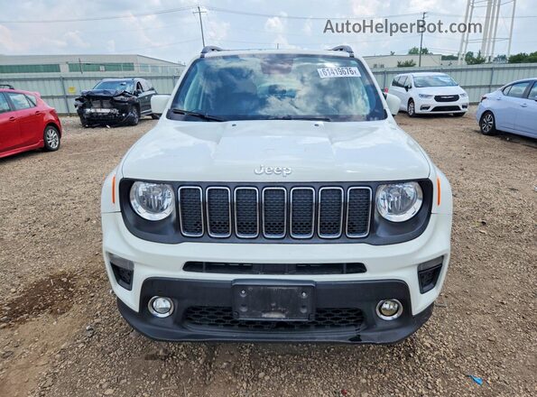 ZACNJBBBXLPL32682 2020 JEEP RENEGADE White Vista frontal