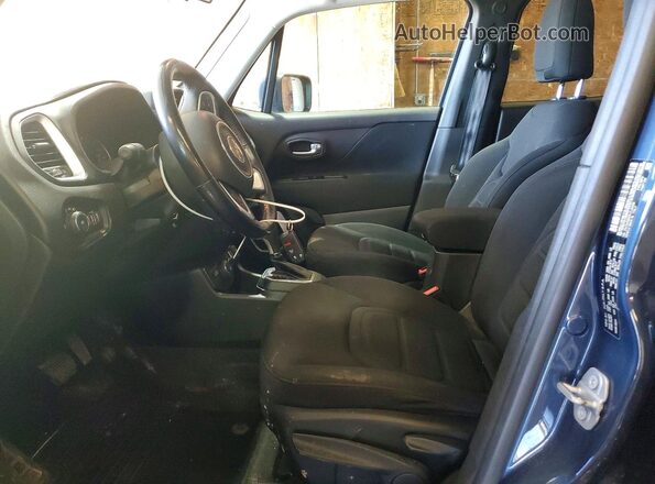 ZACNJBBBXLPL90288 2020 JEEP RENEGADE Синий Вид салона спереди
