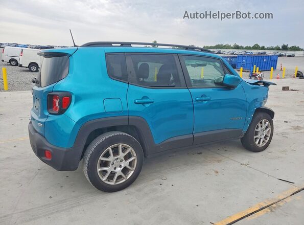 ZACNJBBBXLPL99444 2020 JEEP RENEGADE Turquoise Задня права чверть