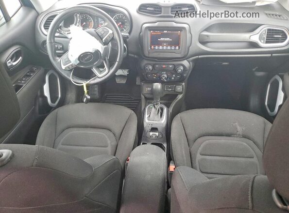 ZACNJBBBXLPL99444 2020 JEEP RENEGADE Turquoise Вид панелі приладів
