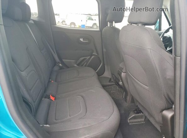 ZACNJBBBXLPL99444 2020 JEEP RENEGADE Turquoise Вид задньої частини салону
