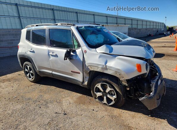 ZACNJBC12KPK39580 2019 JEEP RENEGADE Silver Front right
