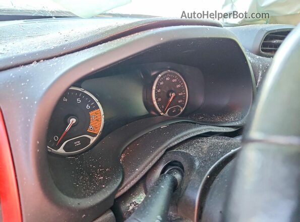 ZACNJBC12KPK39580 2019 JEEP RENEGADE Silver Instrument cluster view