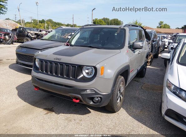 ZACNJBC12LPL03537 2020 JEEP RENEGADE Серый Передняя левая четверть