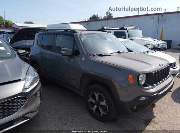 ZACNJBC12LPL03537 2020 JEEP RENEGADE Серый Вид задней части салона