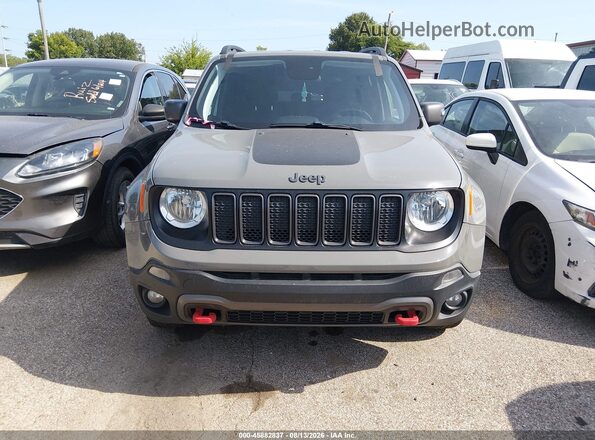 ZACNJBC12LPL03537 2020 JEEP RENEGADE Серый Вид щитка приборов