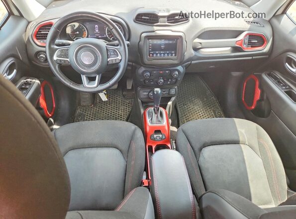 ZACNJBC12LPL47053 2020 JEEP RENEGADE White Առջևի վահանակի տեսք