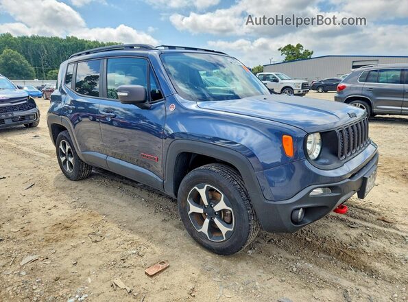 ZACNJBC18KPK69098 2019 JEEP RENEGADE Blue წინა მარჯვენა