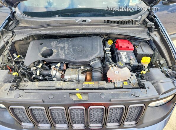ZACNJBC18KPK69098 2019 JEEP RENEGADE Blue ძრავის განყოფილების ხედი