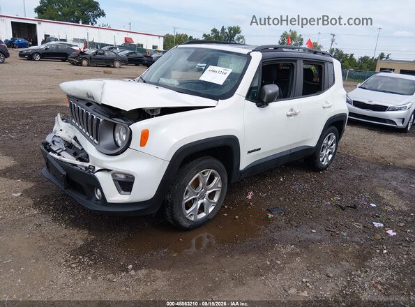 ZACNJBD13KPJ92770 2019 JEEP RENEGADE Белый Передняя левая четверть