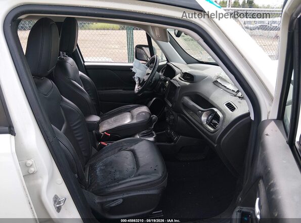 ZACNJBD13KPJ92770 2019 JEEP RENEGADE Белый Вид салона спереди