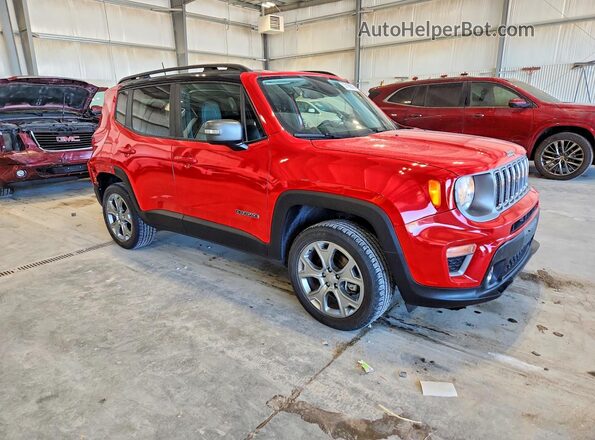 ZACNJBD13LPM02253 2020 JEEP RENEGADE Красный Передняя правая четверть