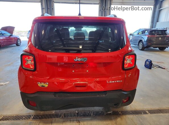 ZACNJBD13LPM02253 2020 JEEP RENEGADE Красный Вид сзади