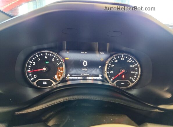 ZACNJBD13LPM02253 2020 JEEP RENEGADE Красный Вид щитка приборов